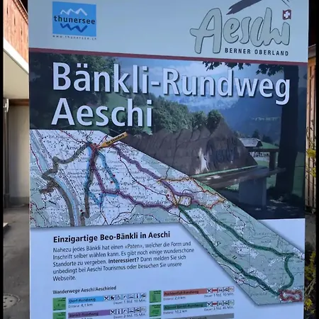 Apartment Unterkunft Mit Alpenblick Aeschi Bei Spiez